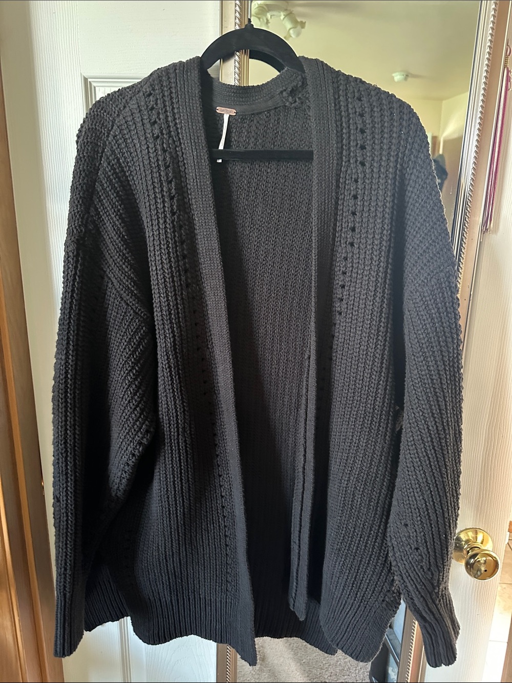 Free People black cardigan xs-small